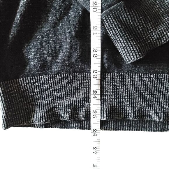 Jack and Jones Black and Gray Light Crew Neck Sweater Men's Size Medium - Picture 11 of 12